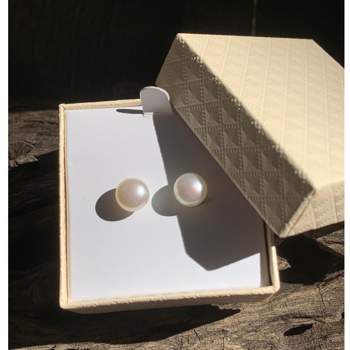 Honora Cultured Freshwater Pearls And Stainless Steel Earrings With Happy Backs 19$